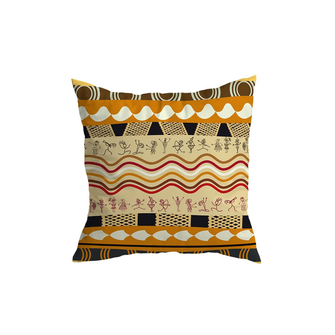 Lisslune | African Pattern Throw Pillow Cover for Home Decor