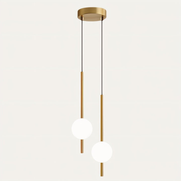 Lisslune | LED Pendant Light Fixture - Modern Design with Adjustable Height - Ideal for Kitchen Island & Dining Room Lighting