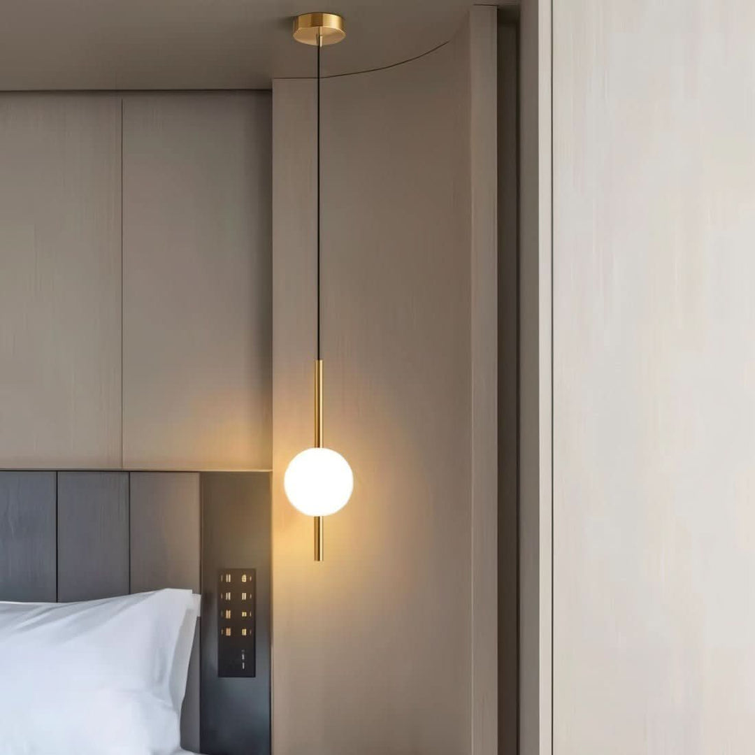 Lisslune | Afzal Glass Globe LED Pendant Light