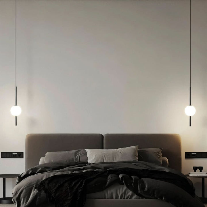 Lisslune | Afzal Glass Globe LED Pendant Light