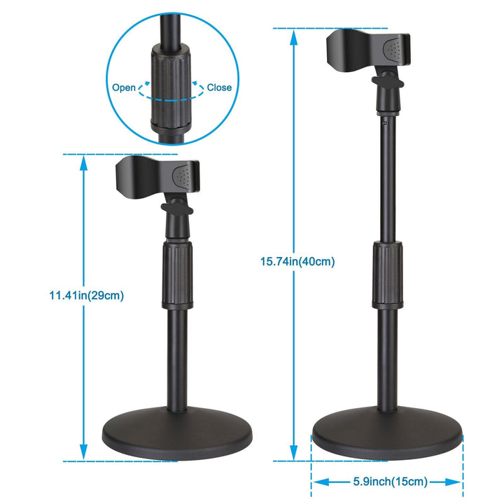 Skorter | AGPtEK Desk Microphone Stand with Microphone