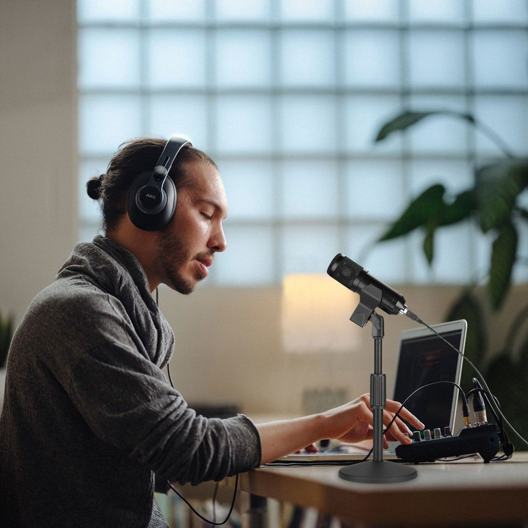 Skorter | AGPtEK Desk Microphone Stand with Microphone