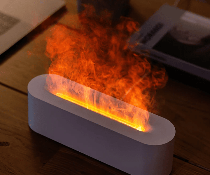 Lisslune | Flame Effect Air Humidifier and Aromatherapy Diffuser
