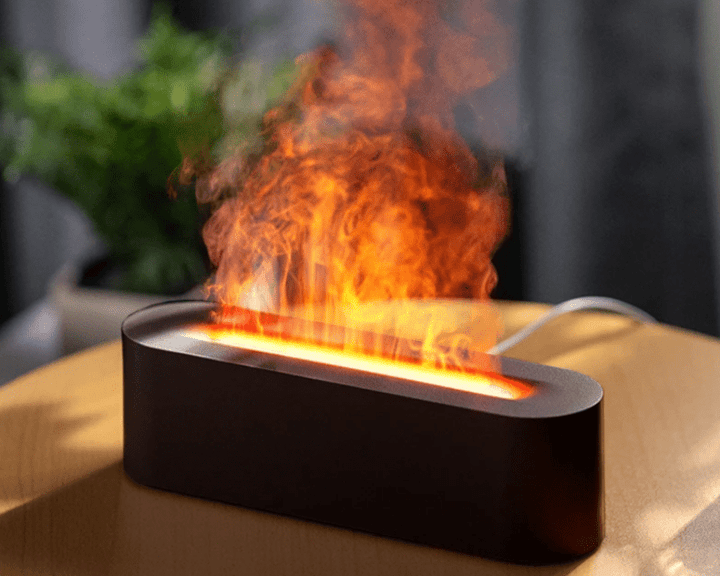 Lisslune | Flame Effect Air Humidifier and Aromatherapy Diffuser
