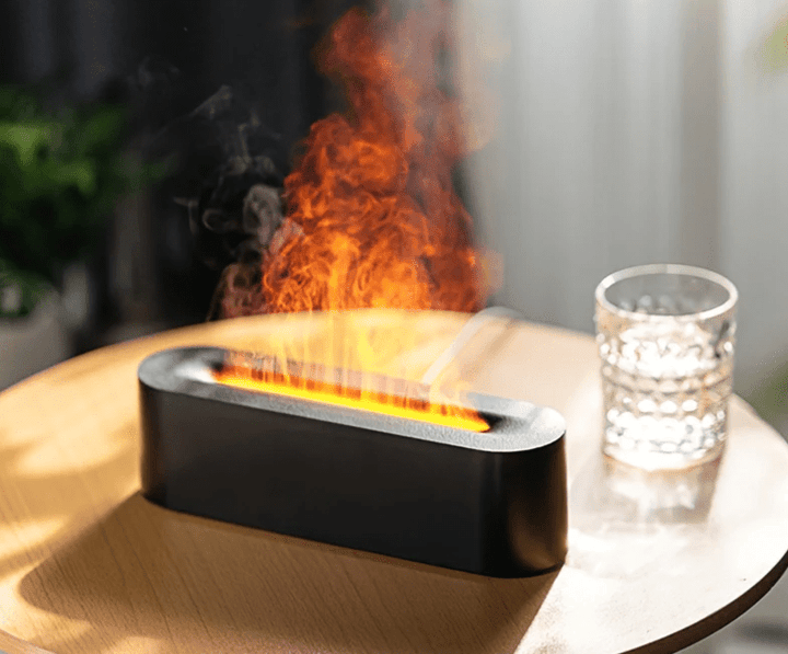 Lisslune | Flame Effect Air Humidifier and Aromatherapy Diffuser