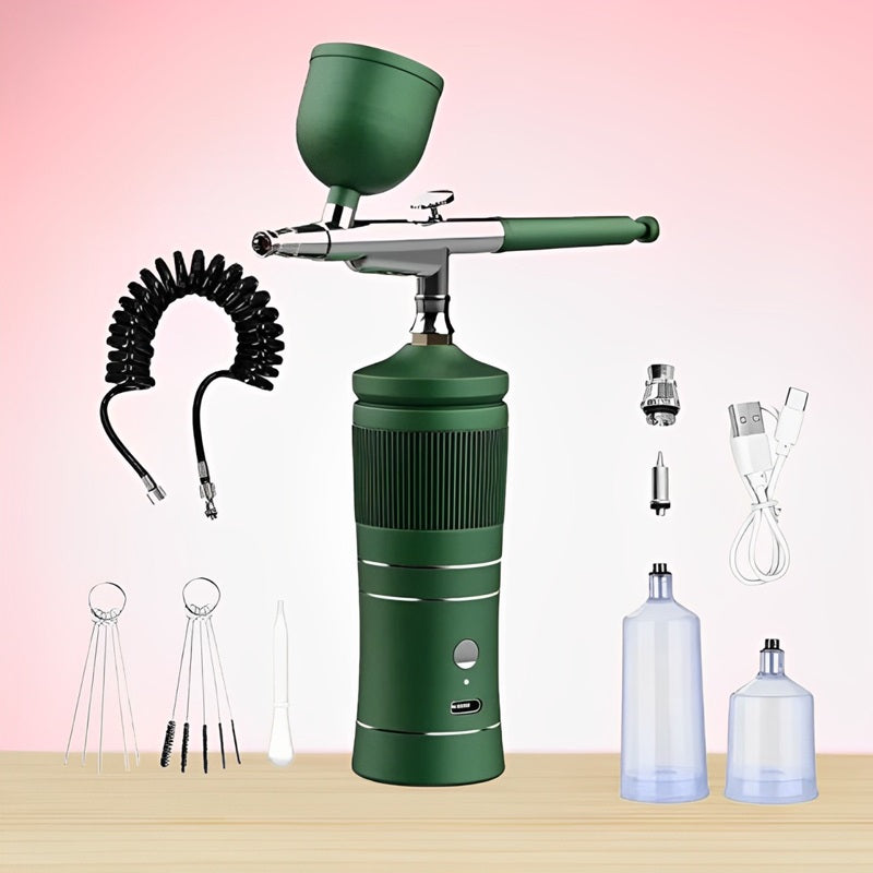Lisslune | Cordless Mini Airbrush Kit with Compressor