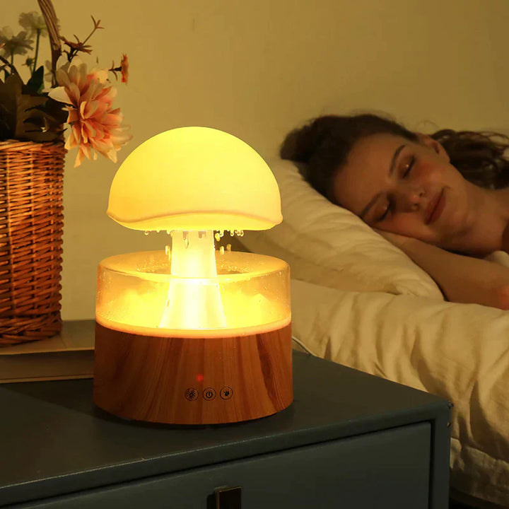 Lisslune | Mushroom Cloud Rain Diffuser Relaxing Humidifier - Atumis