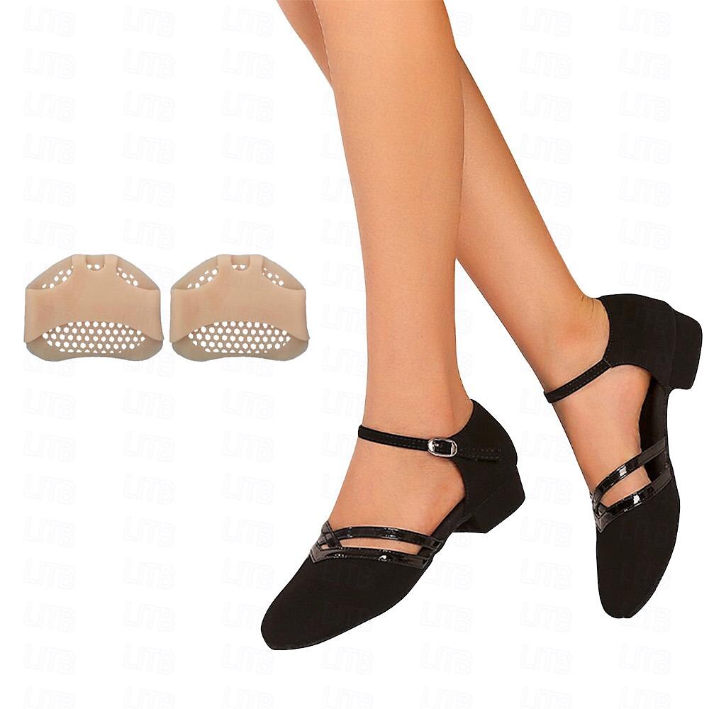 Lisslune | Modern Dance Shoes for Women - Black - High-Quality Suede