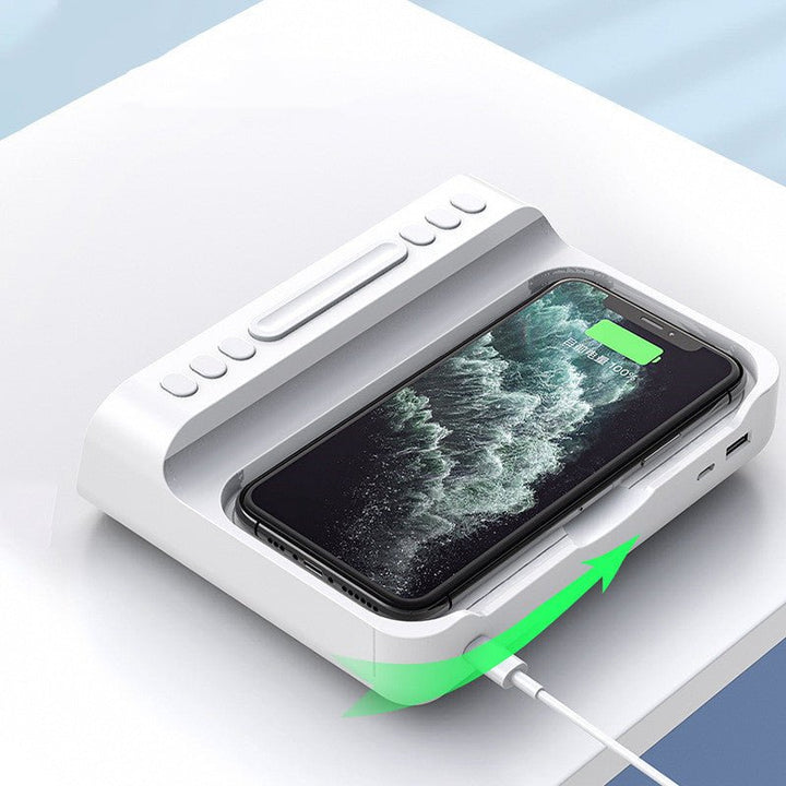 Lisslune | ChargeTime Pro – Digital Alarm Clock with Wireless Charging and Large Display