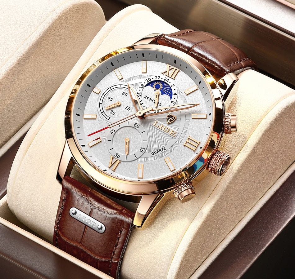 Lisslune | Men’s Watch | Old Vintage Chronograph – Enzo