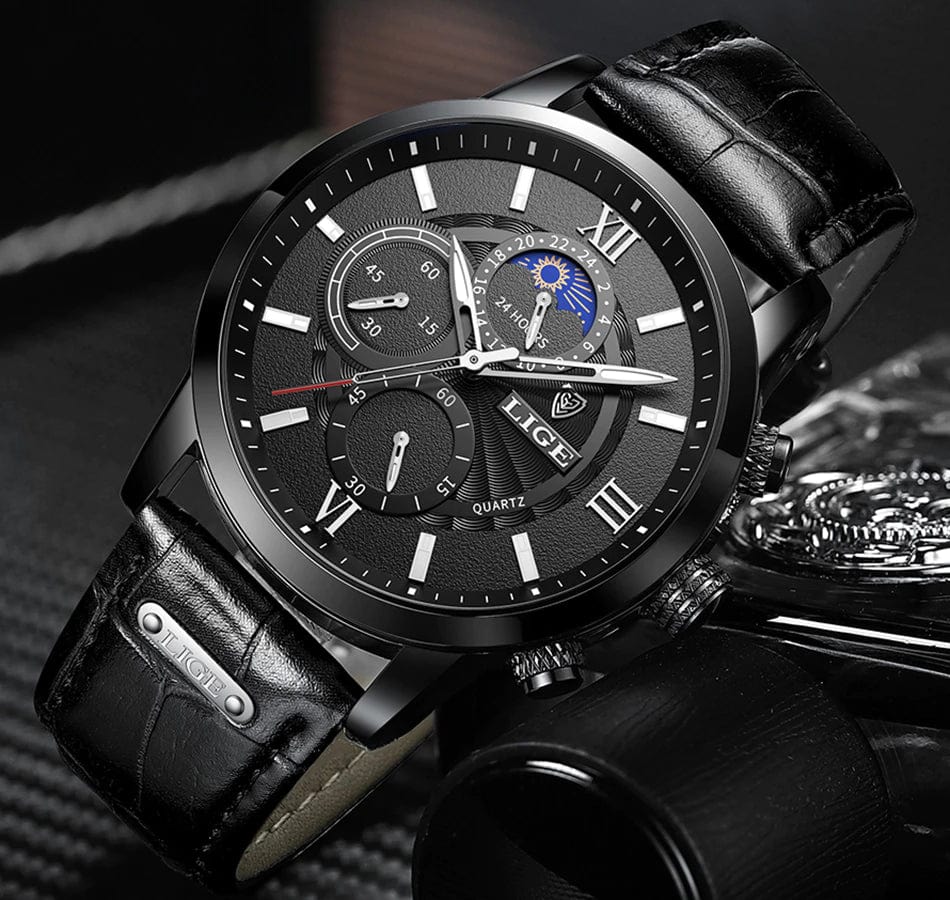 Lisslune | Men’s Watch | Old Vintage Chronograph – Enzo