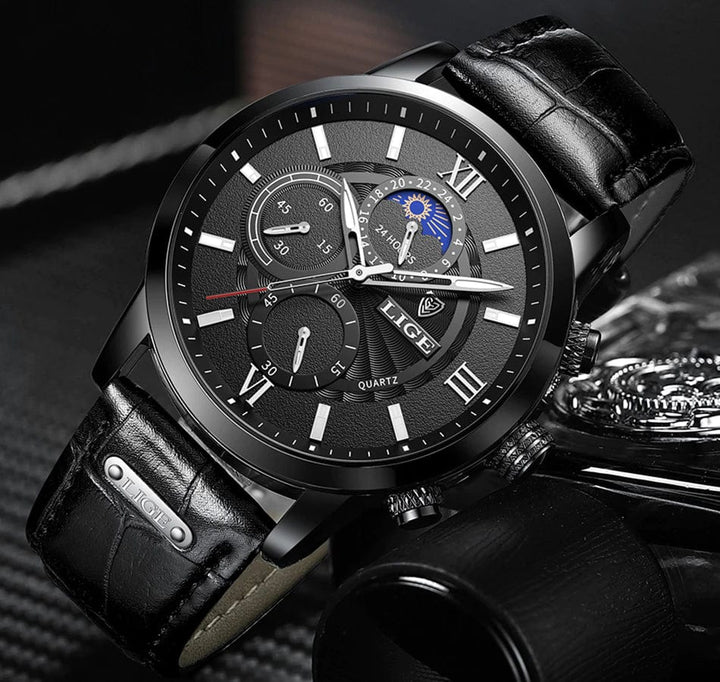Lisslune | Men’s Watch | Old Vintage Chronograph – Enzo