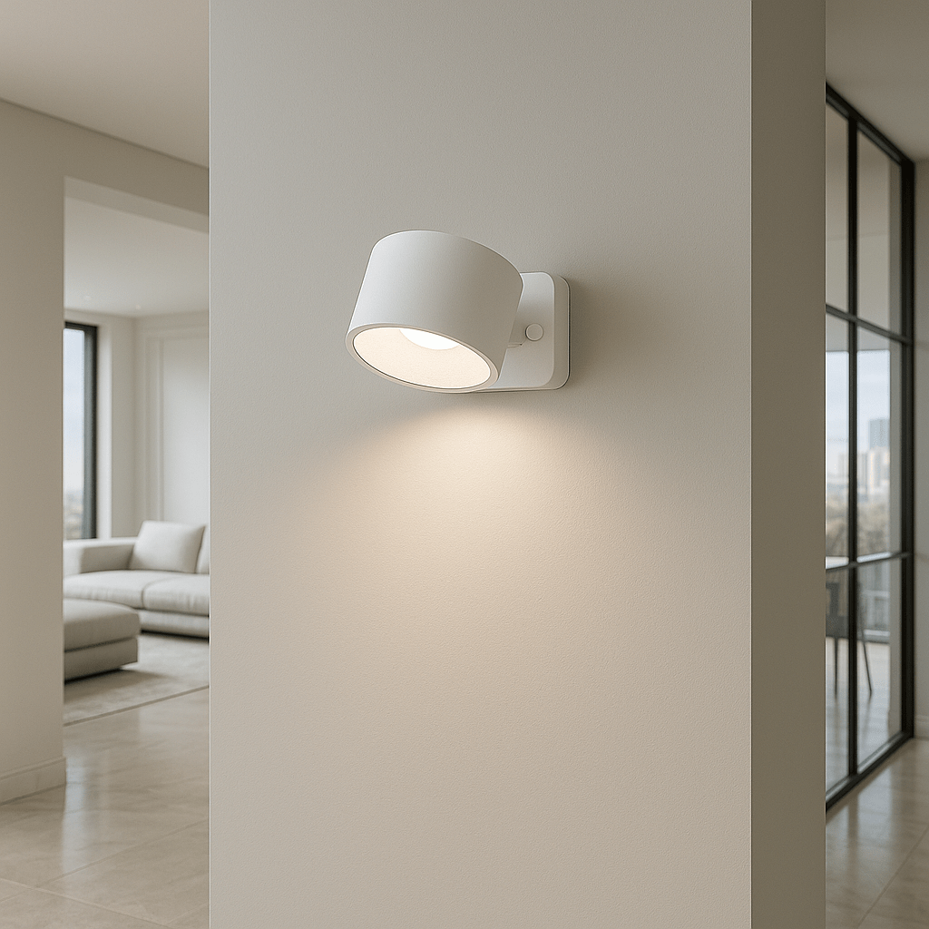 Lisslune | ZENLAMP – Wireless 360° Rotating LED Lamp for Flexible Lighting