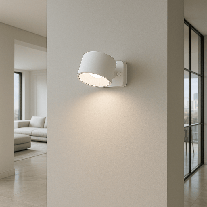 Lisslune | ZENLAMP – Wireless 360° Rotating LED Lamp for Flexible Lighting