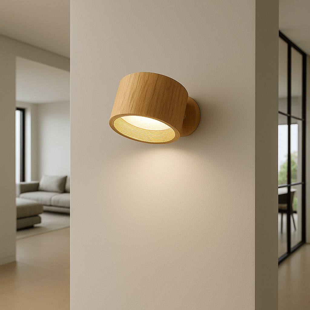 Lisslune | ZENLAMP – Wireless 360° Rotating LED Lamp for Flexible Lighting