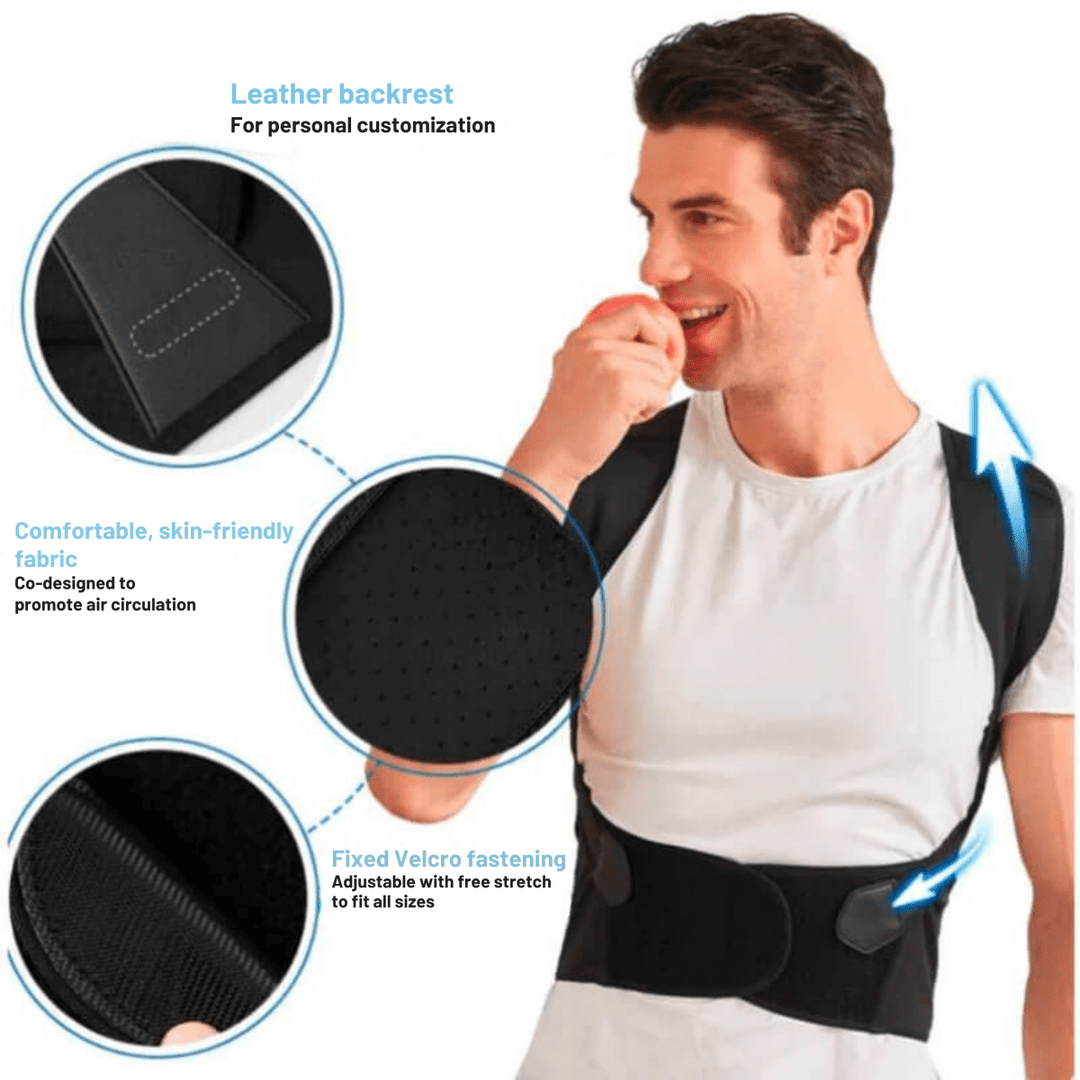 Lisslune | ALIGNORA – Ergonomic Posture Corrector for Back Pain Relief