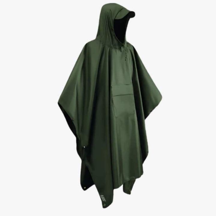 Lisslune | All-Terrain Trek Poncho | Waterproof, Packable & Lightweight for Outdoor Adventures and Emergency Preparedness