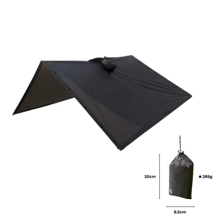 Lisslune | All-Terrain Trek Poncho | Waterproof, Packable & Lightweight for Outdoor Adventures and Emergency Preparedness