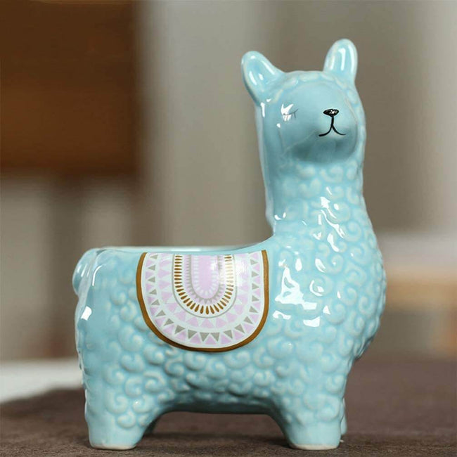 Lisslune | AlpacaSprout - Beautiful alpaca succulent pot for your room
