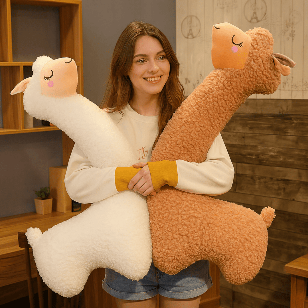 Lisslune | ALPACARESS – Soft Plush Alpaca Toy for Home Decor