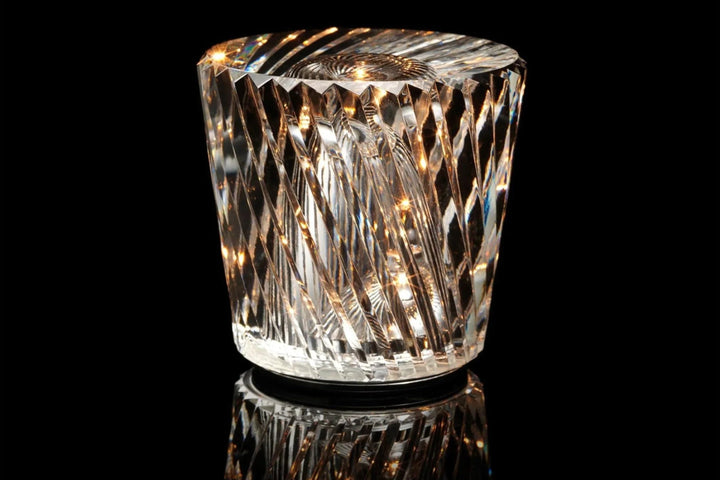 Lisslune | Luxe Rechargeable Diamond Crystal Table Lamp - Lumière Diamond
