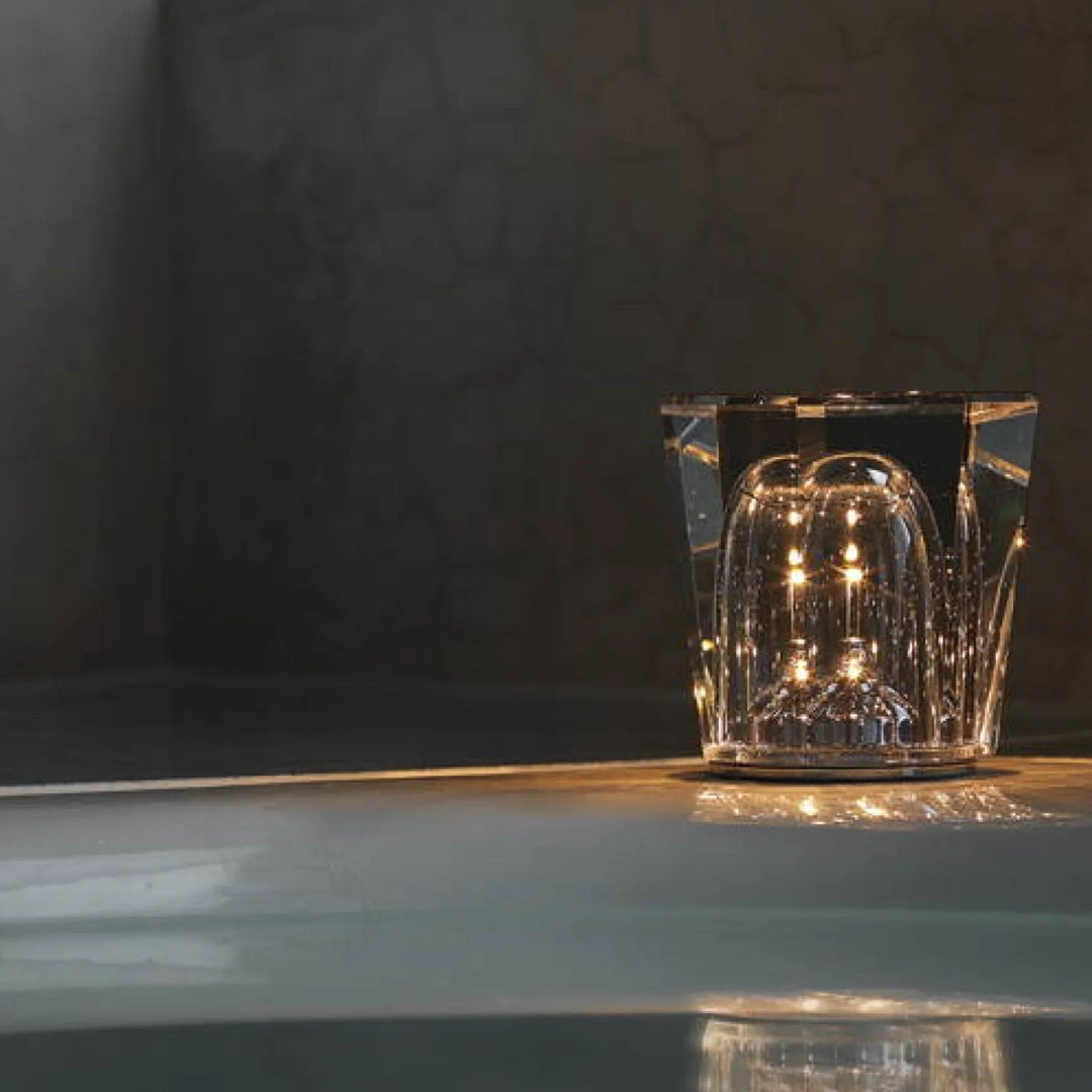 Lisslune | Luxe Rechargeable Diamond Crystal Table Lamp - Lumière Diamond