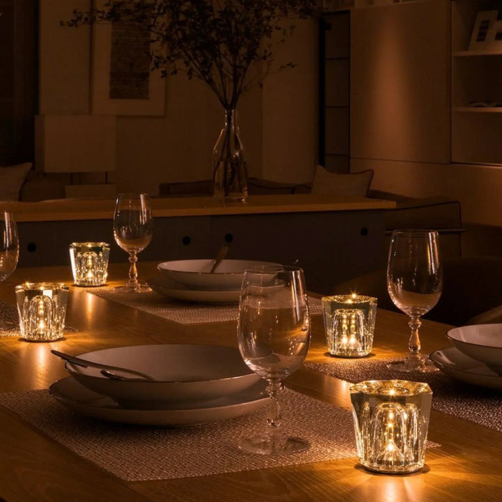 Lisslune | Luxe Rechargeable Diamond Crystal Table Lamp - Lumière Diamond