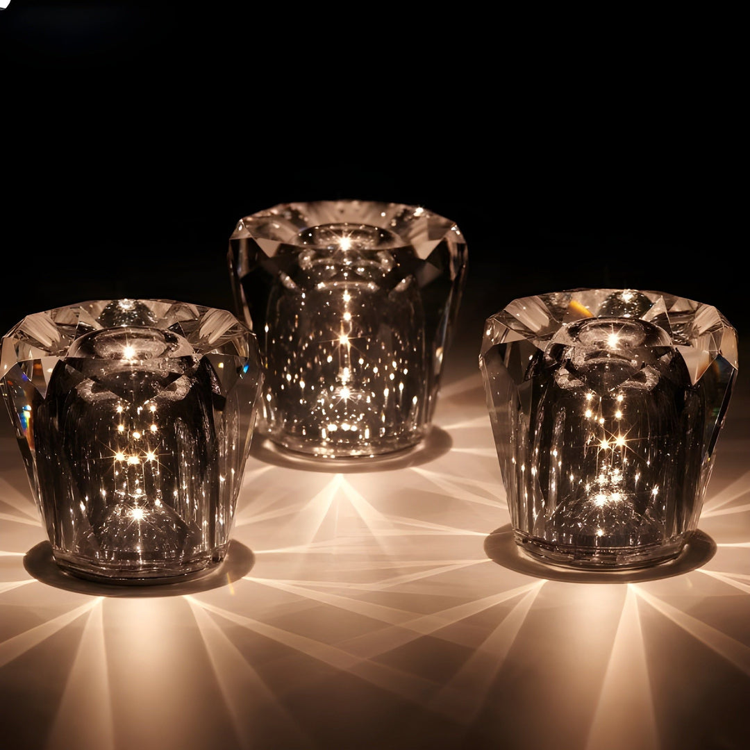 Lisslune | Lamp - Luxury Diamond Crystal LED Rechargeable Table Lamp
