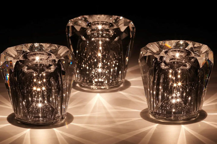 Lisslune | Luxe Rechargeable Diamond Crystal Table Lamp - Lumière Diamond