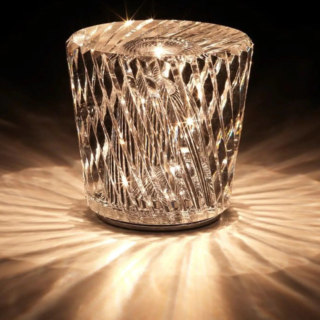 Lisslune | Lamp - Luxury Diamond Crystal LED Rechargeable Table Lamp