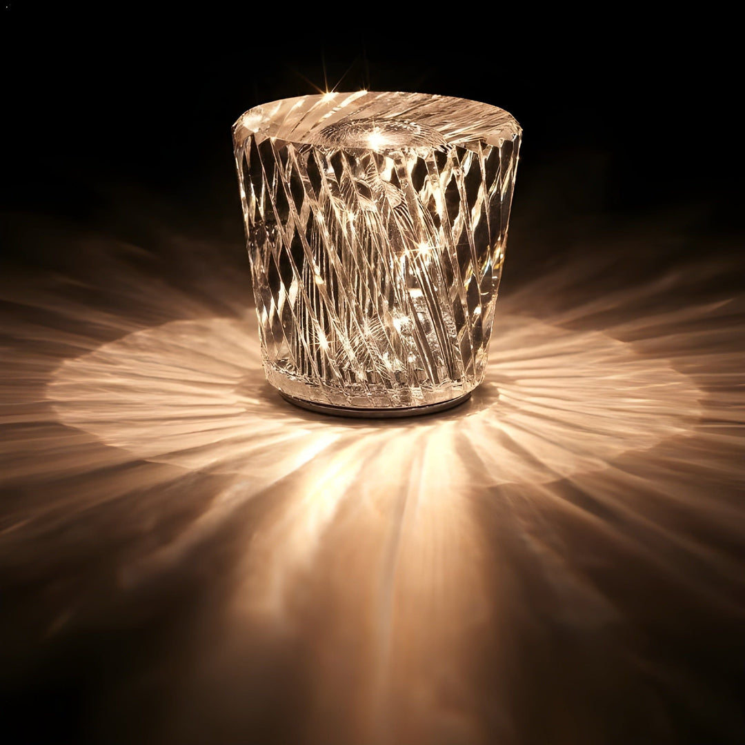 Lisslune | Lamp - Luxury Diamond Crystal LED Rechargeable Table Lamp