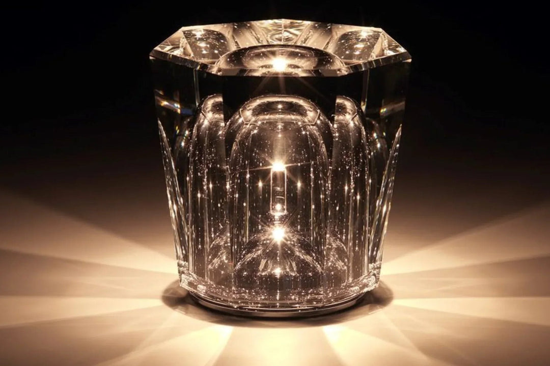 Lisslune | Luxe Rechargeable Diamond Crystal Table Lamp - Lumière Diamond