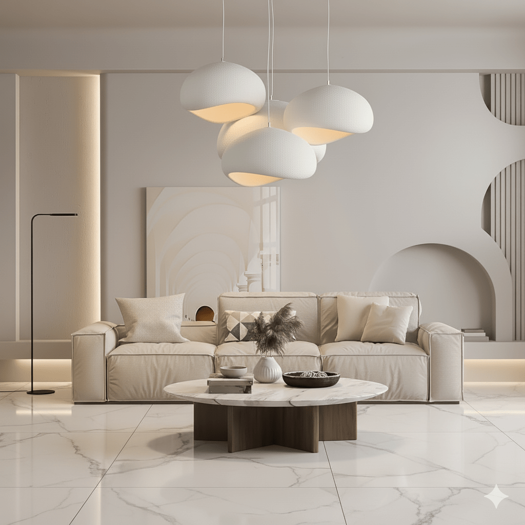 Lisslune | AMBRA SHINE – Elegant Pendant Light with Dimmable Warm Glow