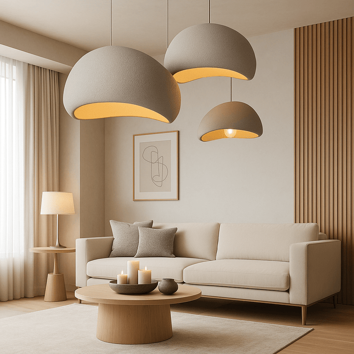 Lisslune | AMBRA SHINE – Elegant Pendant Light with Dimmable Warm Glow