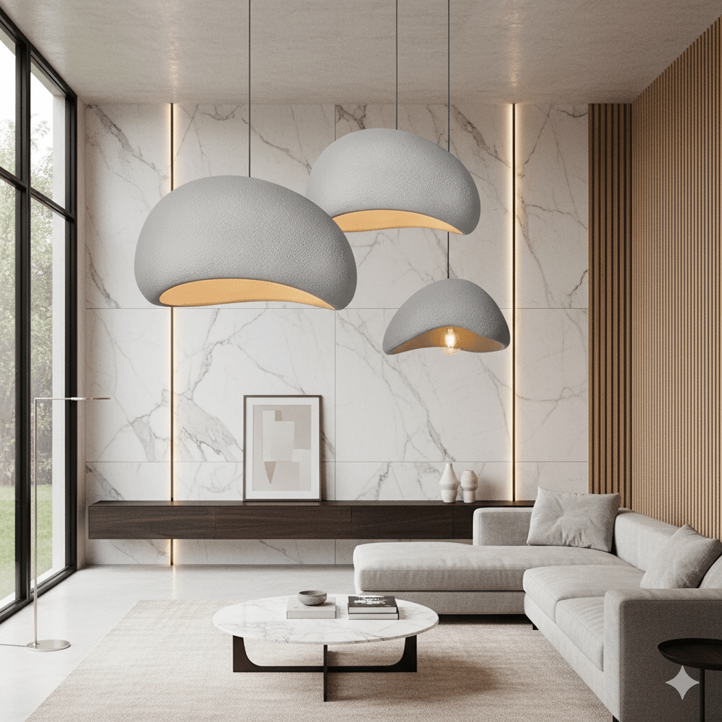 Lisslune | AMBRA SHINE – Elegant Pendant Light with Dimmable Warm Glow