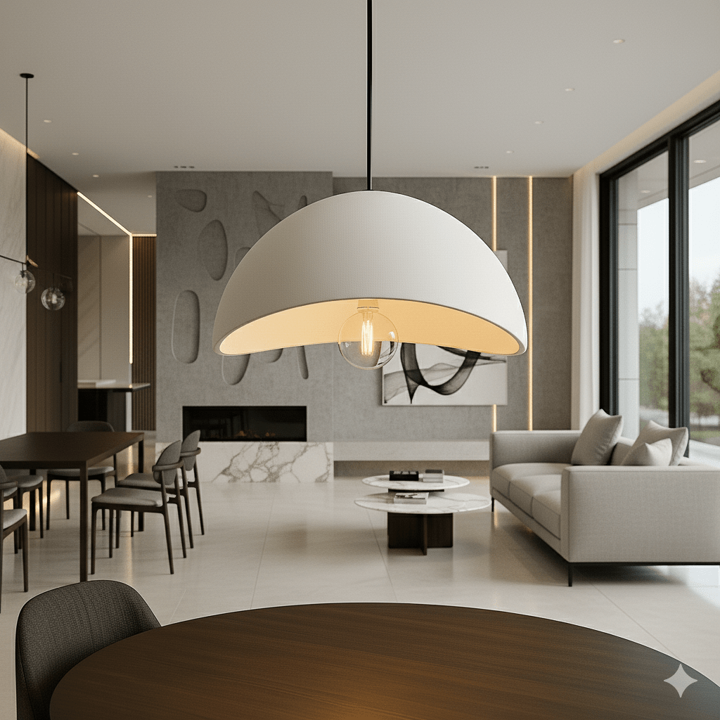 Lisslune | AMBRA SHINE – Elegant Pendant Light with Dimmable Warm Glow