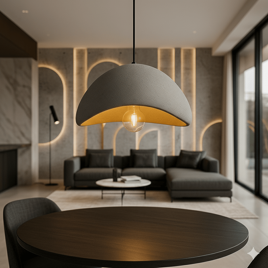 Lisslune | AMBRA SHINE – Elegant Pendant Light with Dimmable Warm Glow