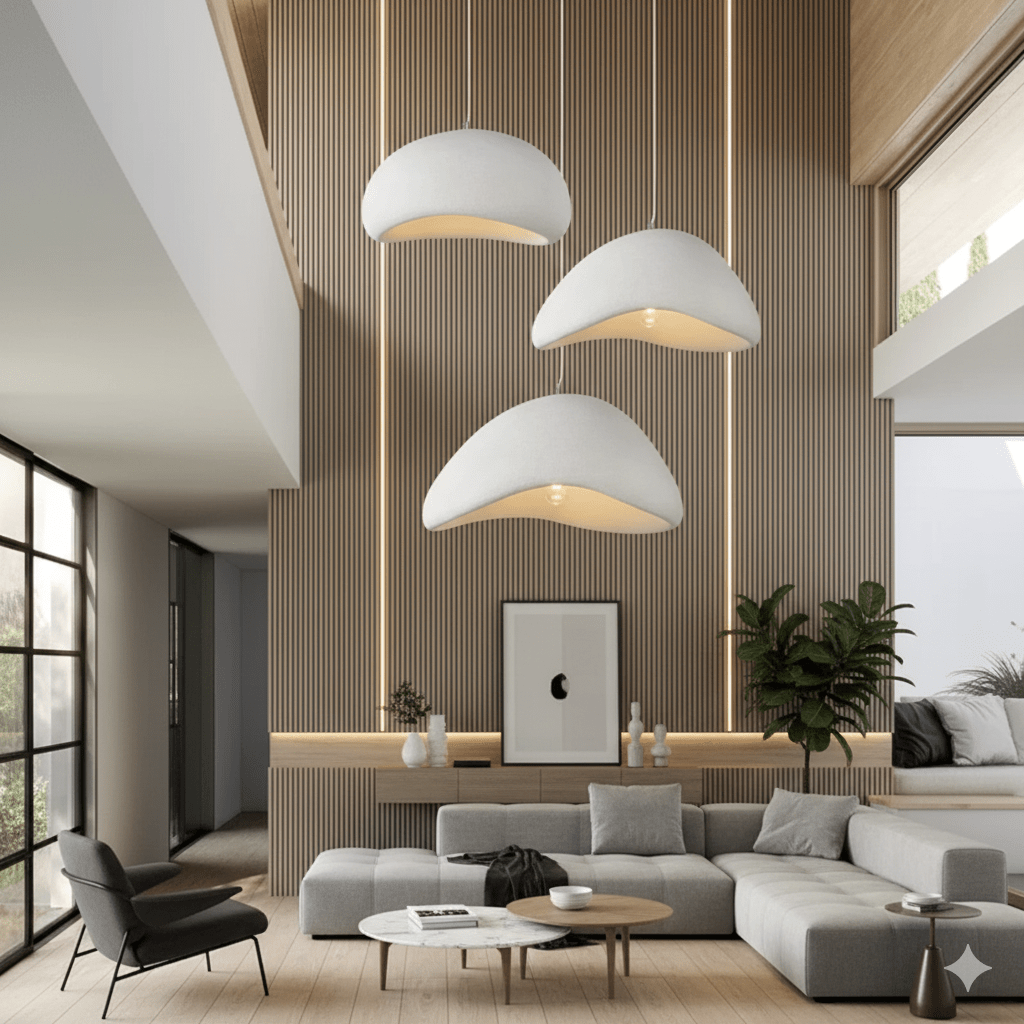 Lisslune | AMBRA SHINE – Elegant Pendant Light with Dimmable Warm Glow