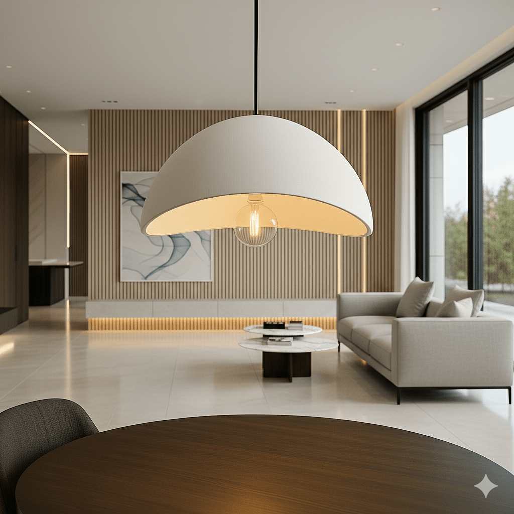 Lisslune | AMBRA SHINE – Elegant Pendant Light with Dimmable Warm Glow
