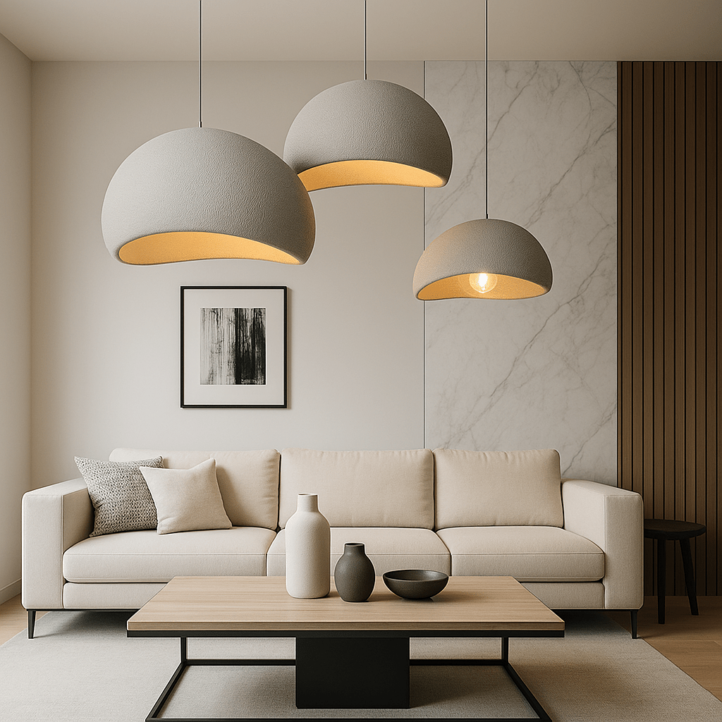Lisslune | AMBRA SHINE – Elegant Pendant Light with Dimmable Warm Glow