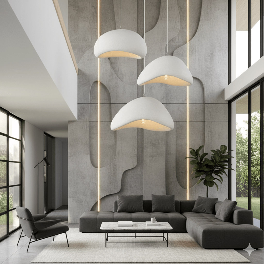 Lisslune | AMBRA SHINE – Elegant Pendant Light with Dimmable Warm Glow