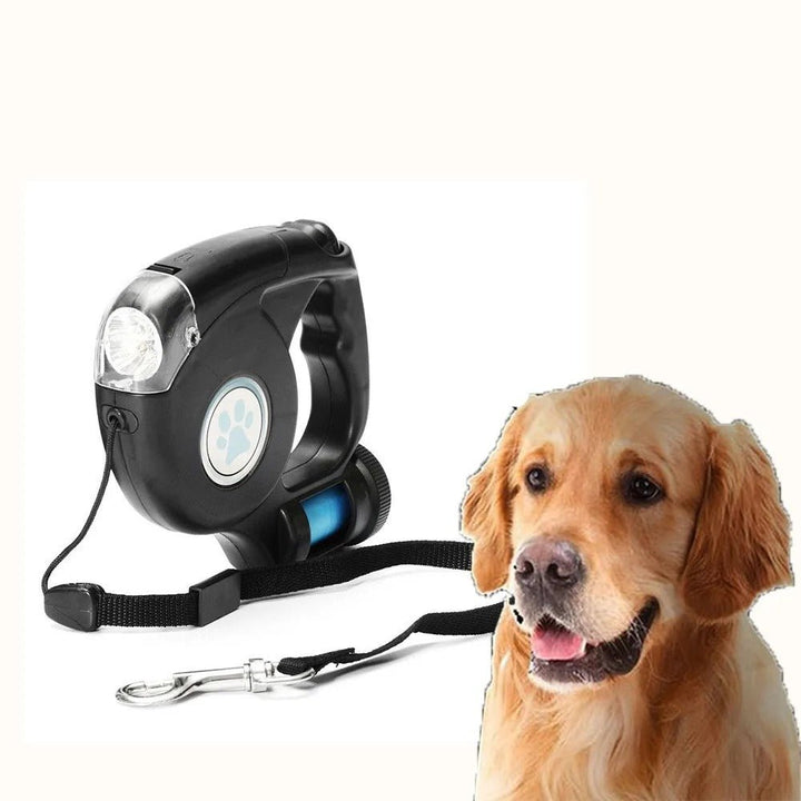 Lisslune | AMÉLIE – LED Dog Leash with Integrated Flashlight