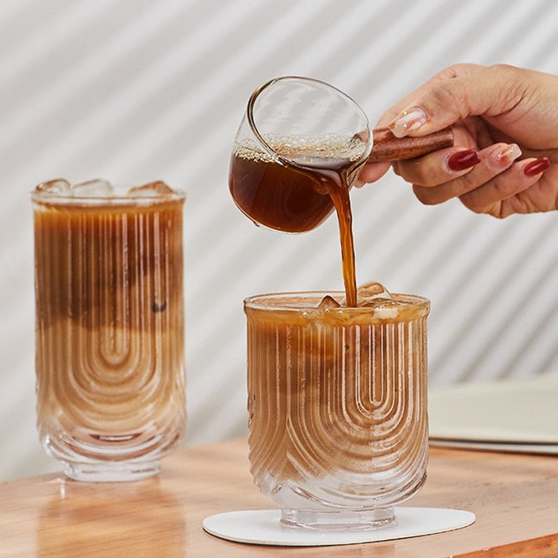 Lisslune | American Ice Latte Glass Coffee Mug