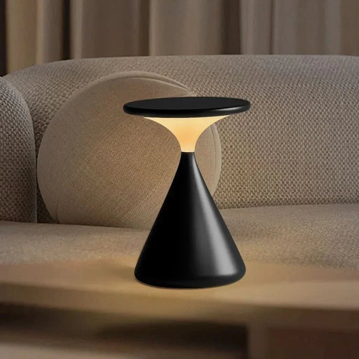 Lisslune | Hourglass Cordless LED Table Lamp with Touch Dimmer