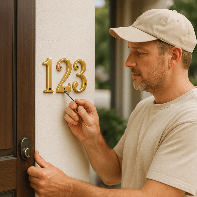 Lisslune | AnchorDigits – Durable Numbers with Classic Design