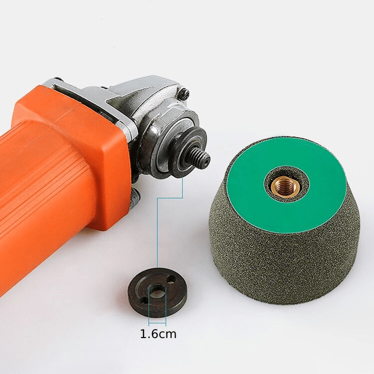 Lisslune | PrecisionGrind – 7.5 cm Polishing Head for Tool Restoration