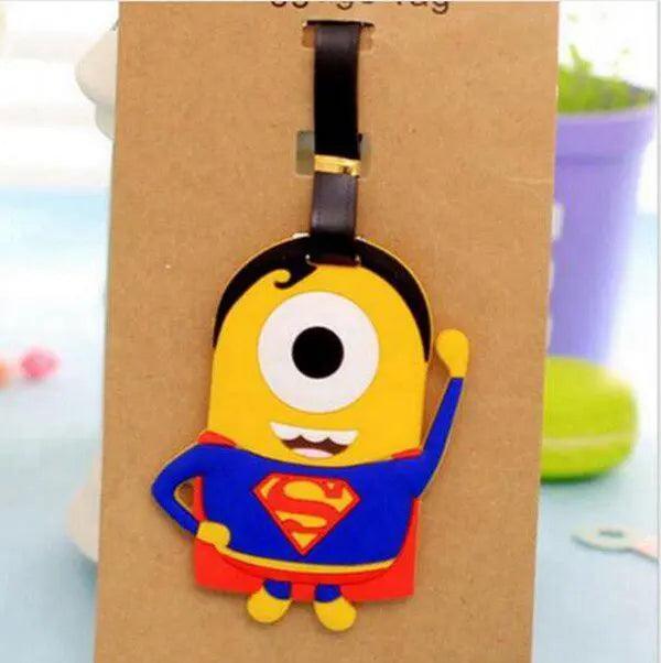 Lisslune | Customizable Cartoon Animals Luggage Tags: Fun Travel Identification Solution