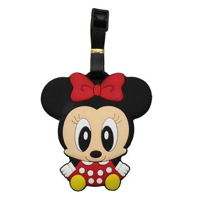 Lisslune | Customizable Cartoon Animals Luggage Tags: Fun Travel Identification Solution