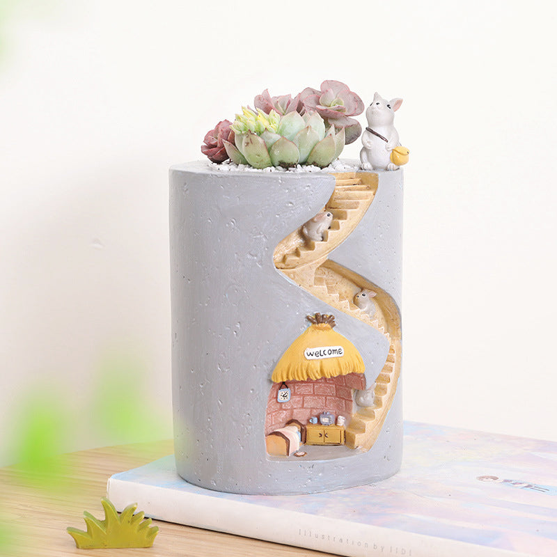 Rynx Animal Secret Home Pretty Plant Pot