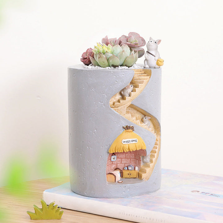 Rynx Animal Secret Home Pretty Plant Pot